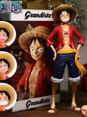 One Piece  Luffy Three Form Face Changing Doll Action Figurine