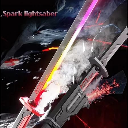 LED Sword with Smoke & Spark Effects