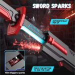 LED Sword with Smoke & Spark Effects