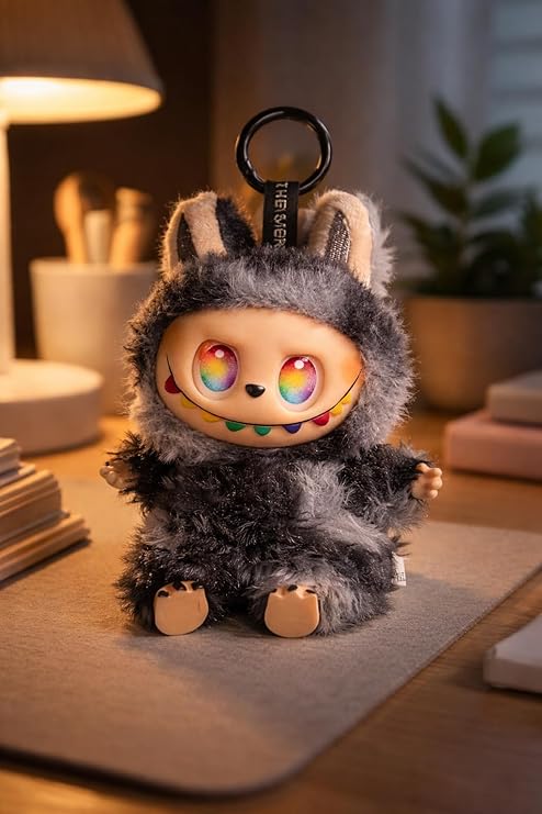 Labubu Doll Blind Box Action Figure, Multi Color