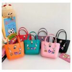 Fancy Tote Bag With Charms